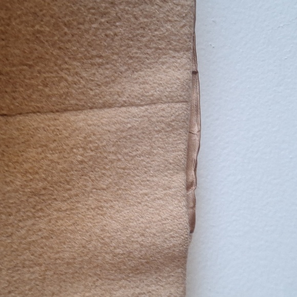 Vintage Corporate Woman 100% Camel Hair Blazer | Size 16 - Picture 10 of 11